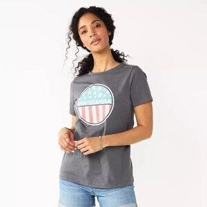 SONOMA Goods For Life® USA Patriotic Graphic Tee (Plus 3X) NEW WITH TAGS!